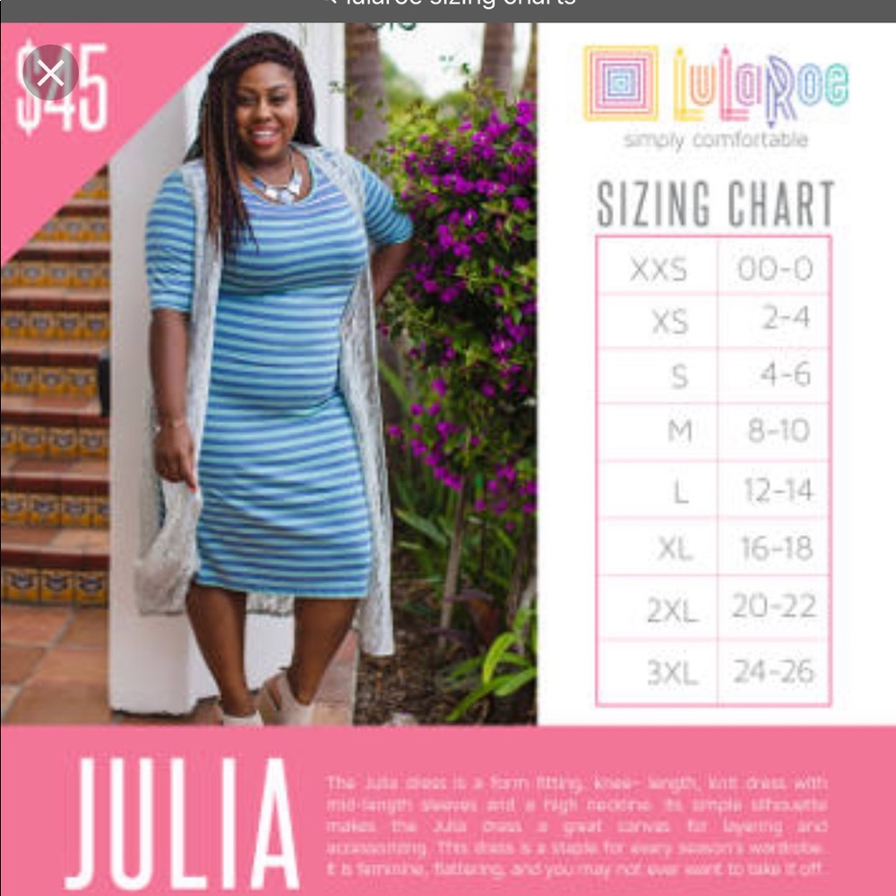 Lularoe Julia dress - Picture 7 of 7